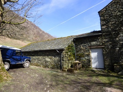 Hartsop Hall Farm near Ullswater in the Lake District